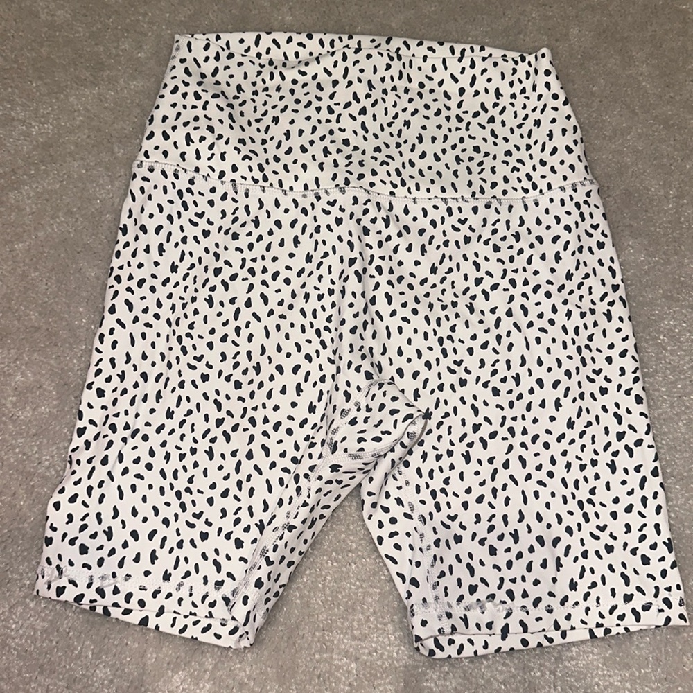 ASTORIA LUXE IGNITE White Speckle Biker Short